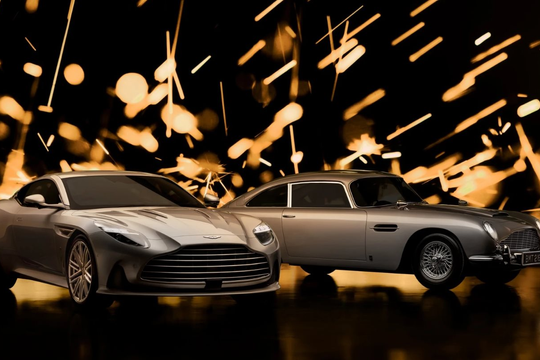 Aston Martin DB12 Goldfinger Edition: Tuyệt tác siêu xe với nội thất mạ vàng sang trọng