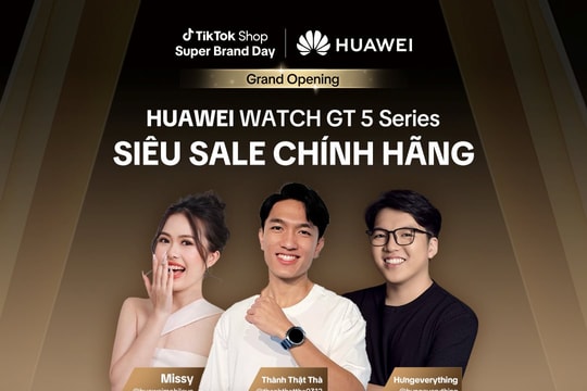 Huawei hợp tác cùng TikTok Shop: Mở rộng kênh mua sắm trực tuyến