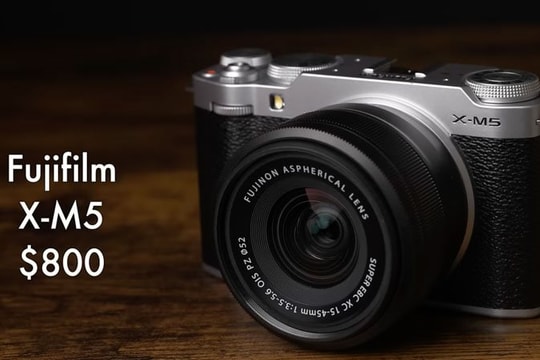 Fujifilm X-M5: Dòng máy ảnh siêu nhỏ gọn dành cho các nhà sáng tạo nội dung