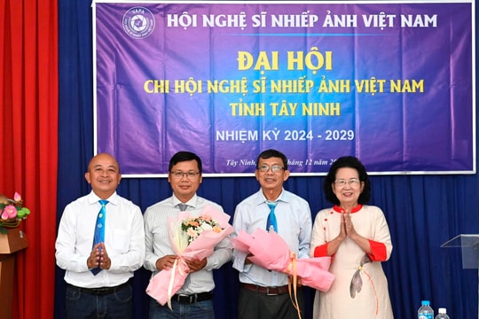 Đại hội Chi hội Nghệ sĩ Nhiếp ảnh Việt Nam tỉnh Tây Ninh nhiệm kỳ 2024-2029