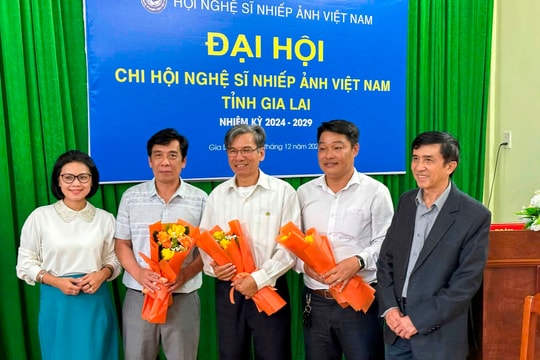 Đại hội Chi hội NS Nhiếp ảnh Việt Nam tỉnh Gia Lai nhiệm kỳ 2024-2029