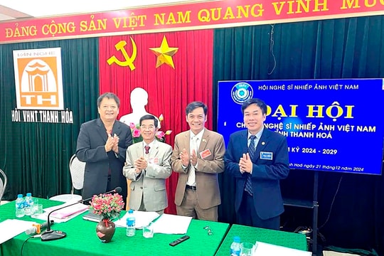 Đại hội Chi hội NS Nhiếp ảnh Việt Nam tỉnh Thanh Hoá nhiệm kỳ 2024-2029