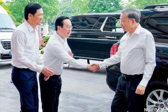 Tổng Bí thư Tô Lâm làm việc với Ban Thường vụ Tỉnh ủy Nghệ An