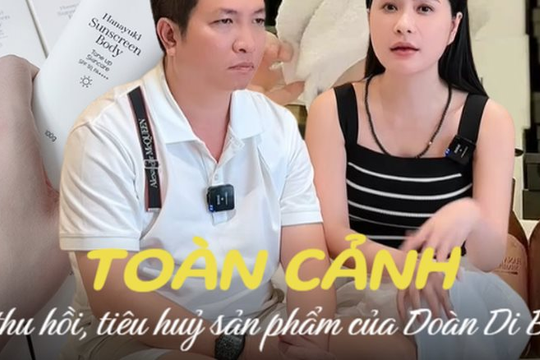 Vụ lô mỹ phẩm ca sĩ Đoàn Di Băng quảng cáo bị thu hồi: Kiểm tra Nhà máy Y tế EBC Đồng Nai 