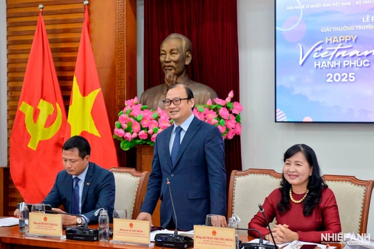 Phát động Giải thưởng “Việt Nam hạnh phúc - Happy Vietnam 2025”