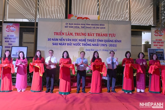 Quảng Bình: Triển lãm 50 năm thành tựu văn học, nghệ thuật sau ngày đất nước thống nhất