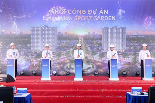 Khởi công dự án Khu đô thị xanh EUROWINDOW SPORT GARDEN
tại thành phố Vinh
