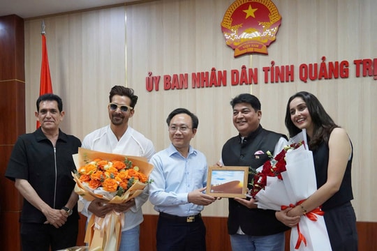 Quảng Trị đón đoàn làm phim Bollywood  Ấn Độ 