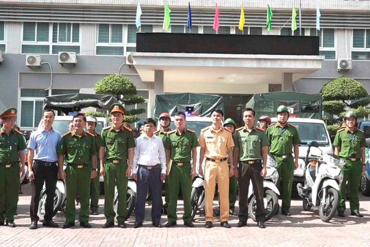 Phường Trường Vinh, Nghệ An ra quân đợt cao điểm bảo đảm trật tự an toàn giao thông, trật tự đô thị và vệ sinh môi trường