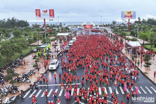 Quảng Trị: Sôi nổi hưởng ứng lễ phát động đi bộ toàn quốc “Cùng Việt Nam tiến bước”