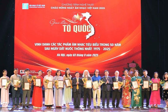 Giai điệu Tổ quốc - Vinh danh các tác phẩm âm nhạc tiêu biểu sau ngày đất nước thống nhất 