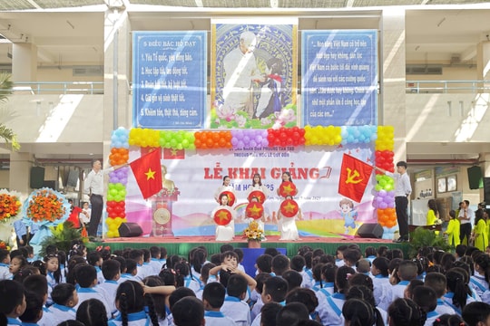 Rộn ràng lễ khai giảng năm nọc mới 2025-2026 tại TP HCM