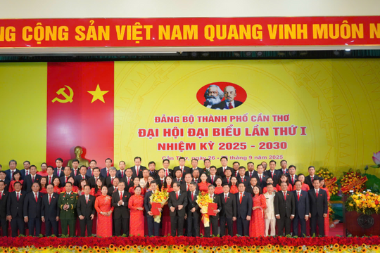 Thành phố Cần Thơ: Khai mạc Đại hội Đảng bộ lần thứ nhất, nhiệm kỳ 2025 – 2030