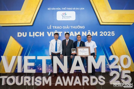 Sản phẩm du lịch “Đường Trường Sơn huyền thoại – Hang Chỉ Huy” đạt Giải thưởng Du lịch Việt Nam năm 2025