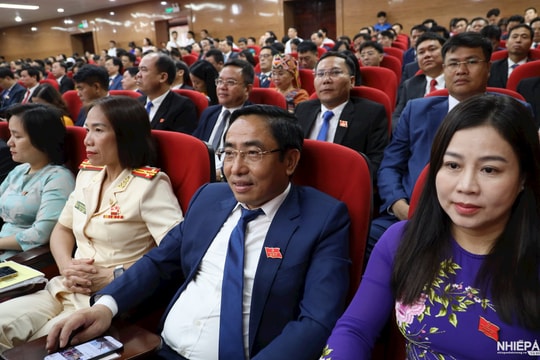 ĐẠI HỘI ĐẠI BIỂU ĐẢNG BỘ TỈNH NGHỆ AN LẦN THỨ XX - NHIỆM KỲ 2025-2030
Phát huy sức mạnh đại đoàn kết toàn dân góp phần xây dựng và phát triển kinh tế – xã hội tỉnh Nghệ An

