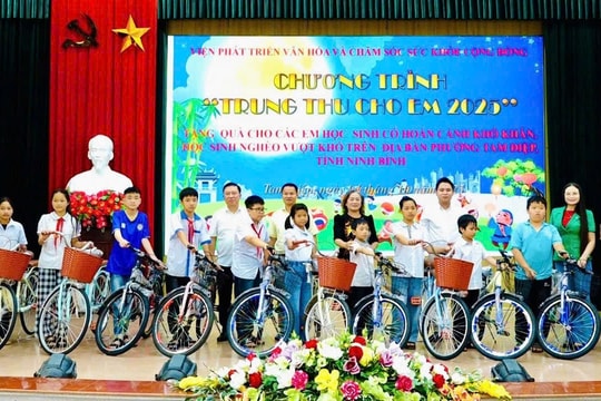 “Trung thu cho em 2025”  - Trao gửi yêu thương, nâng bước những ước mơ nhỏ