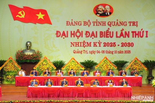 [Ảnh] Đại hội đại biểu Đảng bộ tỉnh Quảng Trị lần thứ I, nhiệm kỳ 2025–2030 