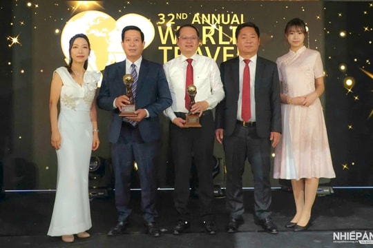 Phong Nha - Kẻ Bàng lập “cú đúp” lịch sử tại World Travel Awards 2025