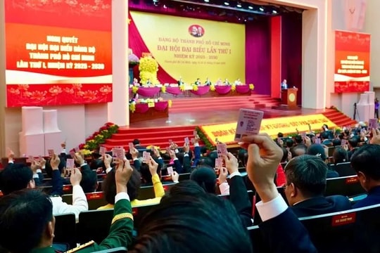 Bế mạc Đại hội đại biểu Đảng bộ TP.HCM lần thứ 1: Thống nhất cao về ý chí và hành động