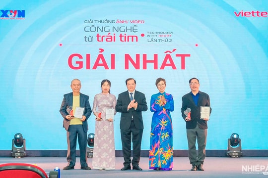 Lan tỏa giá trị nhân văn qua Giải thưởng ảnh/video “Công nghệ từ trái tim” lần thứ 2
