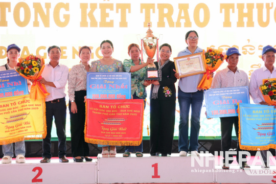 Bế mạc và trao giải đua ghe Ngo thành phố Cần Thơ năm 2025