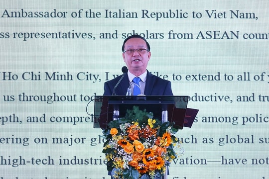 TP.HCM thúc đẩy hợp tác ASEAN – Italia từ Diễn đàn Đối thoại cấp cao 2025