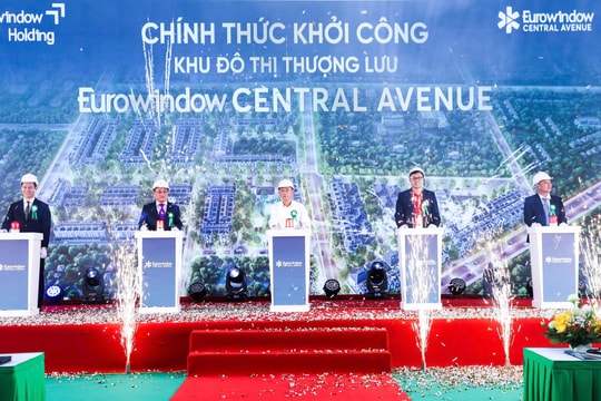 Khởi công xây dựng dự án Khu đô thị thượng lưu Eurowindow Central Avenue tại Nghệ An