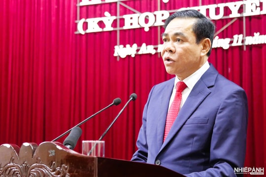 Đồng chí Võ Trọng Hải được bầu giữ chức Chủ tịch UBND tỉnh Nghệ An