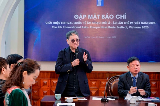 300 nghệ sĩ quốc tế và Việt Nam tham dự Festival Âm nhạc Mới Á – Âu 2025