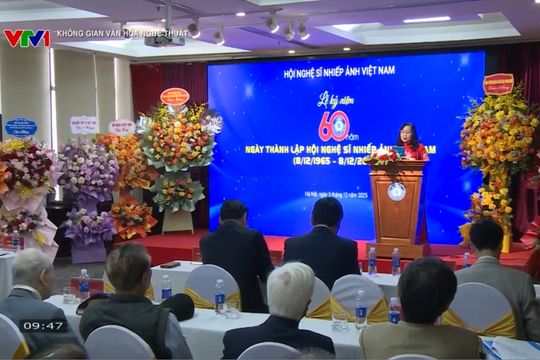 [VIDEO] VTV1: Chặng đường 60 năm Hội Nghệ sĩ Nhiếp ảnh Việt Nam 