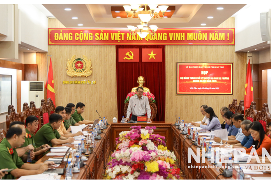 Cần Thơ: Xét duyệt địa bàn xã, phường không ma túy