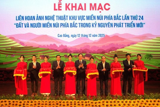 Khai mạc Triển lãm và trao giải Liên hoan Ảnh nghệ thuật khu vực Miền núi phía Bắc lần thứ 24 năm 2025