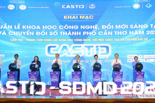 Cần Thơ: Khai mạc Tuần lễ Khoa học công nghệ, Đổi mới sáng tạo và Chuyển đổi số năm 2025