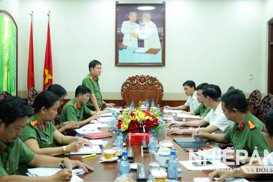 Bộ Tài chính làm việc với Công an thành phố Cần Thơ