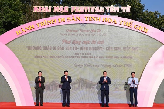 Phát động Cuộc thi ảnh “Khoảnh khắc di sản Yên Tử – Vĩnh Nghiêm – Côn Sơn, Kiếp Bạc”