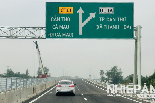 Điều chỉnh thời gian đưa vào khai thác tại Dự án thành phần đoạn Cần Thơ – Hậu Giang 