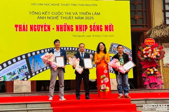 Tổng kết Cuộc thi và Triển lãm ảnh nghệ thuật “Thái Nguyên – Những nhịp sống mới” lần thứ 2, năm 2025 