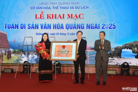 Quảng Ngãi: Khai mạc “Tuần Di sản văn hóa Quảng Ngãi năm 2025”