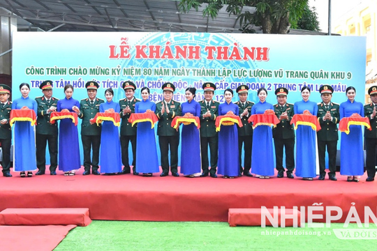 Bệnh viện Quân Y 121 khánh thành Trung tâm Hồi sức tích cực - Chống độc 