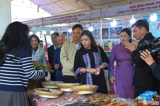 Khai mạc Không gian Ẩm thực - Sản phẩm OCOP Măng đen 2026