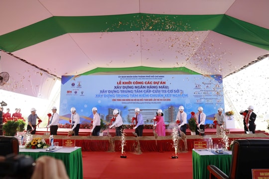 Khởi công 3 dự án y tế then chốt, TP.HCM hướng tới trung tâm chăm sóc sức khỏe ASEAN