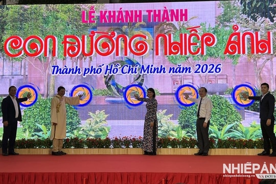 Khai mạc Con đường nhiếp ảnh TP Hồ Chí Minh 