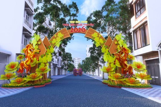 Chợ hoa xuân “Trên bến dưới thuyền” – Nét Tết xưa giữa lòng đô thị hiện đại