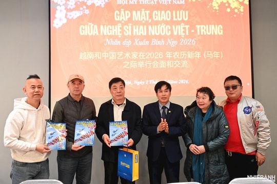 Giao lưu mỹ thuật Việt Nam - Trung Quốc: Thắt chặt hợp tác, lan tỏa giá trị nghệ thuật