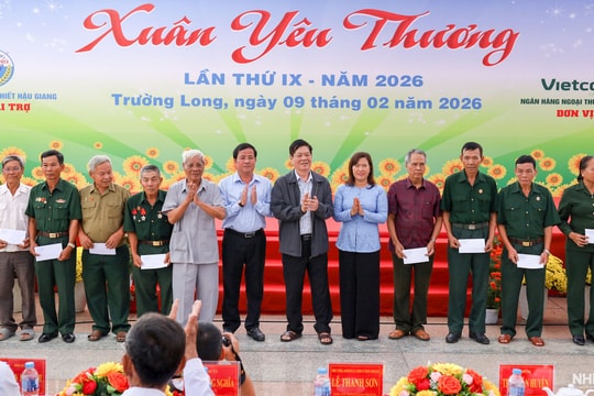 Cần Thơ: Tổ chức Chương trình “Xuân yêu thương”