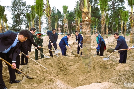 Nghệ An phát động Tết trồng cây “Một cây xanh - Một tương lai xanh”