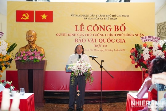 Lễ công bố quyết định của Thủ tướng Chính phủ công nhận bảo vật quốc gia 