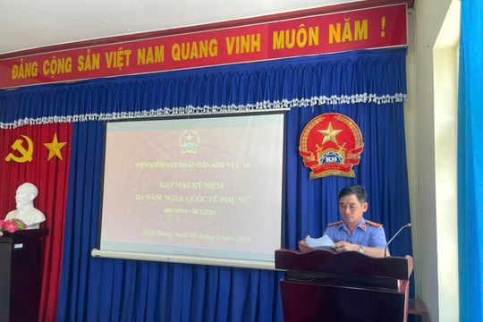 VKSND Khu vực 13 tổ chức Họp mặt ngày Quốc tế Phụ nữ và Hội thi nấu ăn với chủ đề “Bữa cơm yêu thương - Gắn kết và sẻ chia”