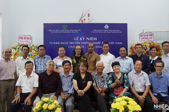 Đắk Lăks tổ chức Lễ kỷ niệm 73 năm Ngày truyền thống Nhiếp ảnh Việt Nam