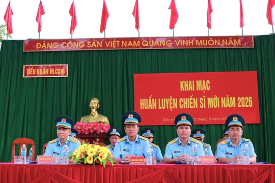 Sư đoàn 367 sôi nổi ra quân huấn luyện chiến sĩ mới năm 2026